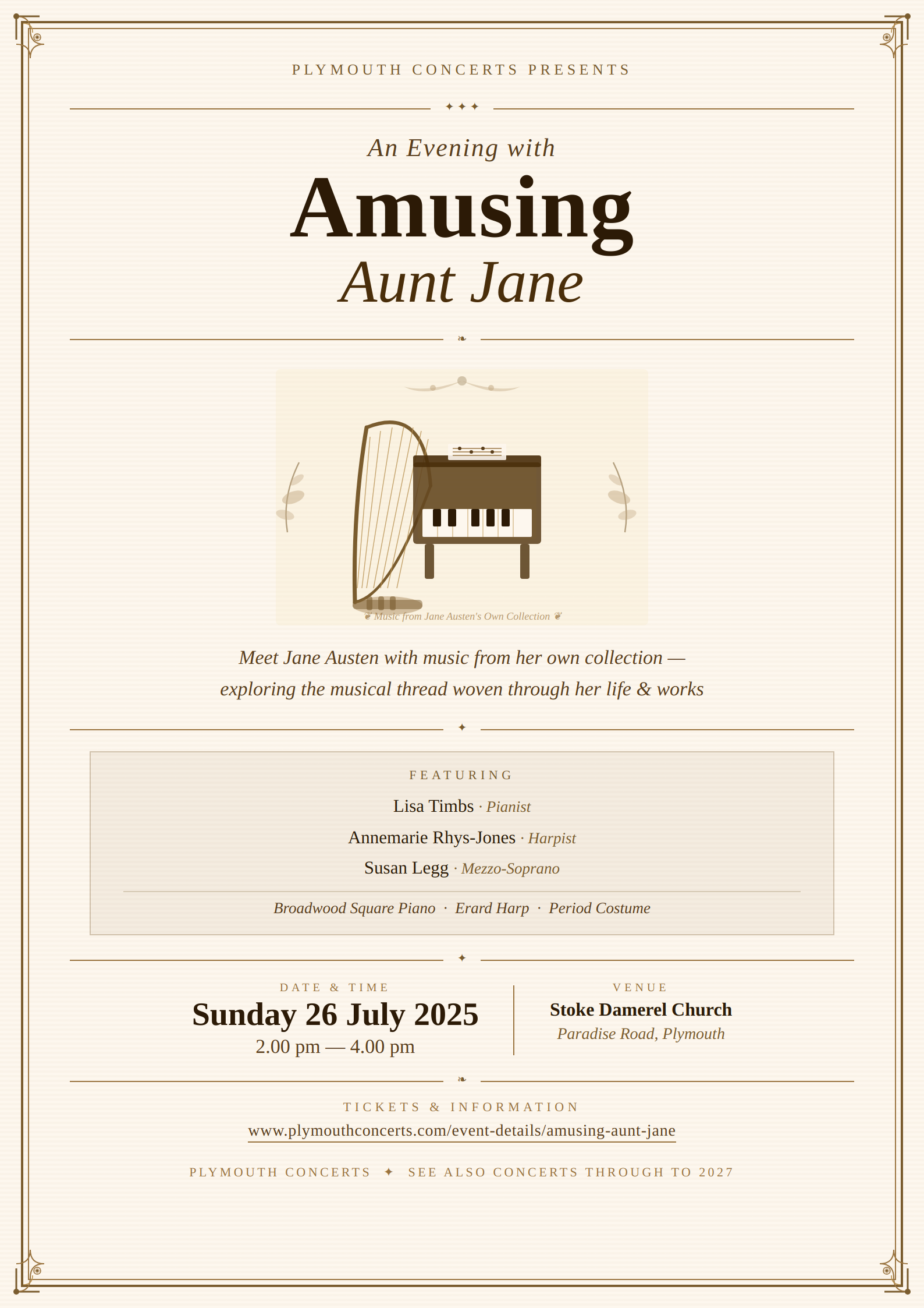 amusing aunt jane poster